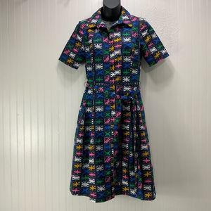 BODEN short sleeve dress UK British flag